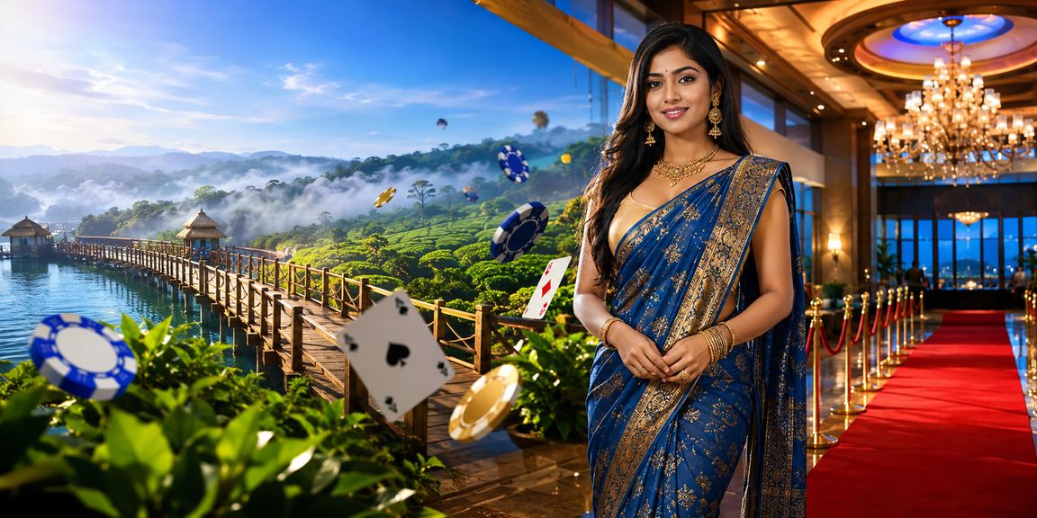 বান্দরবান চা বাগানে পোকার গেম থিম
